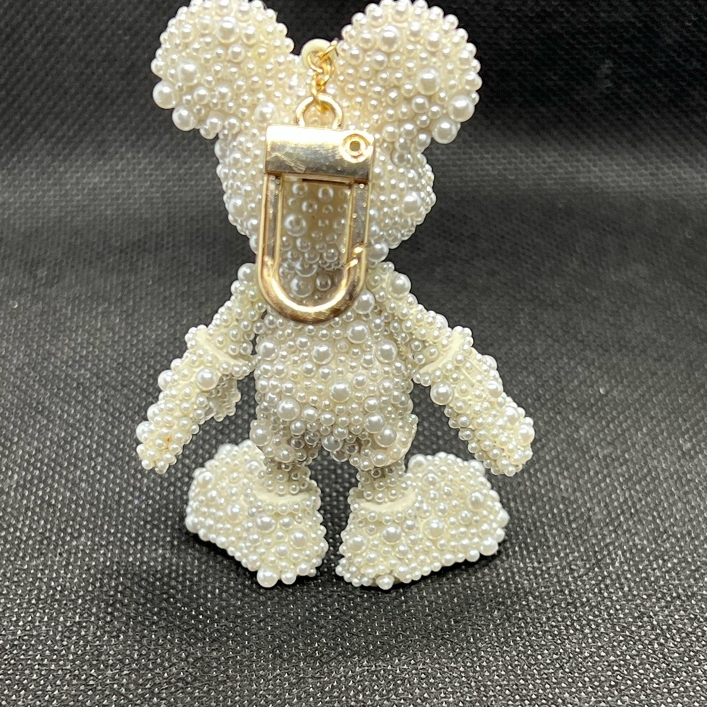 NEW BaubleBar x Disney Mickey Pearl Bag Charm - Picture 10 of 12